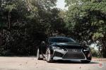 Lexus LC500 Obsidian on Vossen Wheels (VPS-305T) 2019 года
